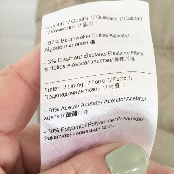 Escada Sport Rudy Skirt Medium Beige Khaki Cotton Pleated Cargo Safari Pockets M - Picture 11 of 14